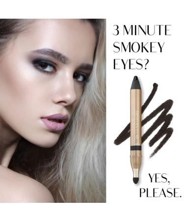 Artisan L'uxe Velvet Jumbo Eyeliner Pencil - Smokey Eyes in 3 Min - Water-proof & Smudge-proof - Long-lasting Formula - Midnight Black, (Shade) - Buy Online on SooperMarket.com