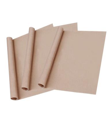 3 Pack PTFE Teflon Sheet For Heat Press Transfer Sheet Non Stick 12 X 16 Heat Transfer Paper Reusable Heat Resistant Craft Mat Non Stick Paper Washable And Reusable Heat Resistant Craft Mat