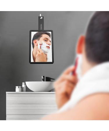 Handheld Hand Mirror for Salon and Barbershops - Portable Black Makeup Vanity Mirror with Handle - Buy Online on SooperMarket.com