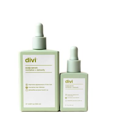DIVI Scalp Serum 100mL - Revitalize, Detoxify, & Combat Hair-Thinning - Nourishes Follicles & Removes Build-Up - 3.38 Fl Oz - Buy Online on SooperMarket.com