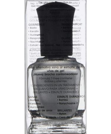 Deborah Lippmann WOW Gel Nail Polish - Silver - No Fragrance - Vegan & Cruelty Free - Buy Online on SooperMarket.com