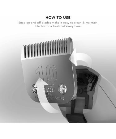 WAHL Competition Replacement Full Tooth Blade #50 - 0.4MM Set | International Shipping Available - Buy Online on SooperMarket.com