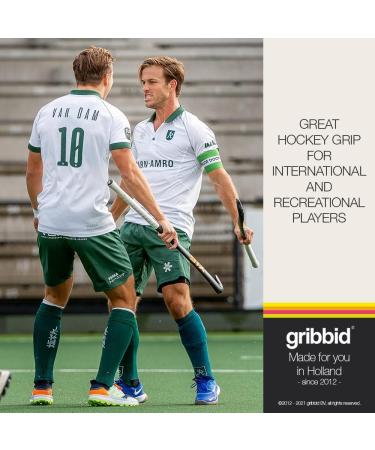 GRIBBID Field Hockey Stick Grip Tape - Original Dutch Chamois - Yellow 2-Pack | International Shipping Available - Buy Online on SooperMarket.com