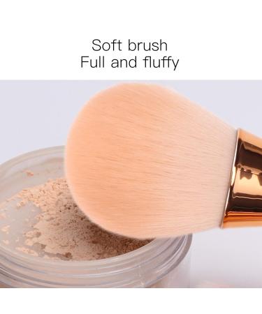 Professional 10-Piece Rose Gold Makeup Brush Set | Eye Shadow Concealer & Blusher Brushes for Flawless Application - Buy Online on SooperMarket.com