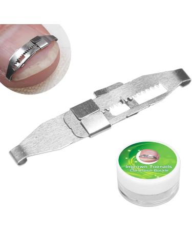 Ingrown Toenail Treatment Stainless Steel Ingrown Toenail Corrector Relief Paronychia Treatment Correcting Tool - Buy Online on SooperMarket.com