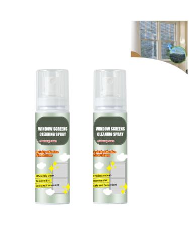 No-Removal Window Screen Foam Cleaner dust and Scale Removal Door and Window Screen Cleaner Water-Free Window Screen Cleaner Multi-Functional Household Screen Cleaning Foam