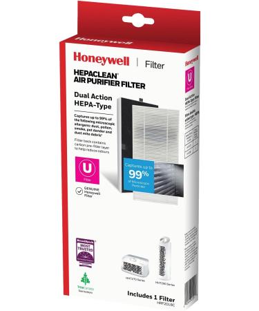 Honeywell HRF201BC HEPAClean Dual Action HEPA-Type Replacement Filter + Honeywell HRF-B2C Household Gas & Odour Reducing Replacement Pre-Filter Filter + Pre-Filter B - Buy Online on SooperMarket.com