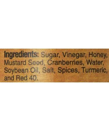 Beano's Cranberry Honey Mustard - 12 Pack of 9.5 Ounce Bottles - Buy Online on SooperMarket.com