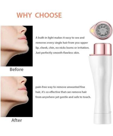 USB Rechargeable Eyebrow Pencil Hair Remover & Trimmer | Travel-Friendly Detachable Cleaning Head - Buy Online on SooperMarket.com