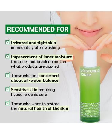 ISOI Moisture Dr. Soothing Toner 130ml | Hydrating Facial Toner with Tea Tree Ceramide & Hyaluronic Acid | Soothes & Strengthens Skin Barrier - International Shipping Available - Buy Online on SooperMarket.com