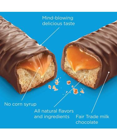 Little Secrets Milk Chocolate Caramel Cookie Bars - 12 Pack (1.8 oz each) - Guilt-Free Snack - Buy Online on SooperMarket.com