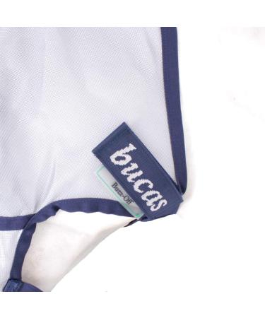Bucas Buzz-Off Extended Nose - Silver/Blue XS | International Shipping Available - Buy Online on SooperMarket.com