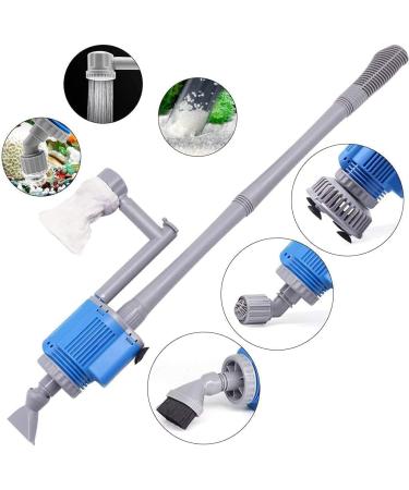 UPETTOOLS Aquarium Gravel Cleaner - Electric Automatic Vacuum Water Changer - 110V/28W - Buy Online on SooperMarket.com
