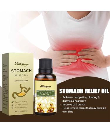 Gastrointestinal Load Oil - 50ml Almond Olive & Rose Belly Massage for Digestion | Cypreason - Buy Online on SooperMarket.com
