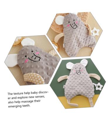 Shop Cabilock Baby Comfort Towel & Soothing Toys for Newborns | Calming Gray Doll 30x15cm | International Shipping Available - Buy Online on SooperMarket.com