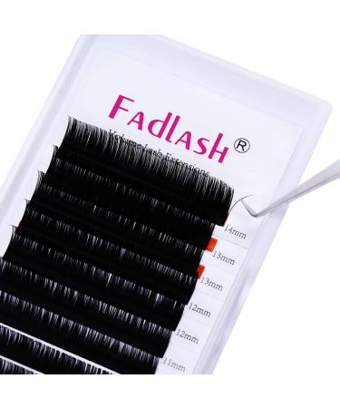 Professional Classic Individual Eyelash Extensions - 0.07mm D Curl Mix (8-14mm) - Natural Look - International Shipping Available - Buy Online on SooperMarket.com