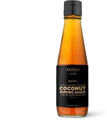 Millico Organic Coconut Cooking Sauces and Condiments Bundle - Excellent for cooking stir-frying espacially for Thai Cuisine soy free less sodium made from coconut flower nectar & sea salt - Buy Online on SooperMarket.com