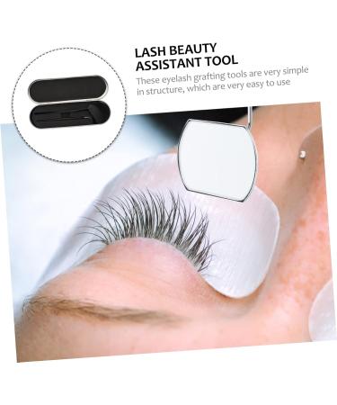1 Set Eyelash Inspection Mirror & Lash Pick-Up Stick - Essential Salon Tool for Eyelash Extensions | Beauty Tools for Women - Buy Online on SooperMarket.com