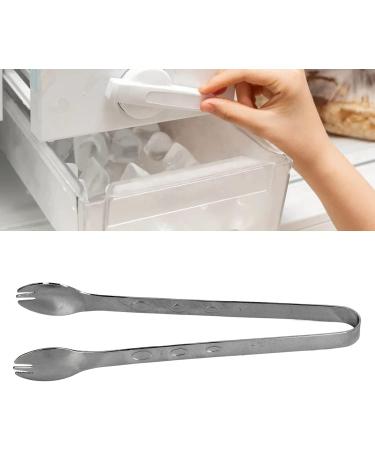 Premium Stainless Steel Long Kitchen Tweezers - Versatile Precision Toothed Tips for Cooking - Buy Online on SooperMarket.com