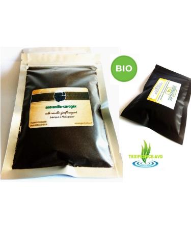 Organic Vanilla Bourbon Madagascar Powder - 60g | Premium Quality from 100% Pods - Buy Online on SooperMarket.com