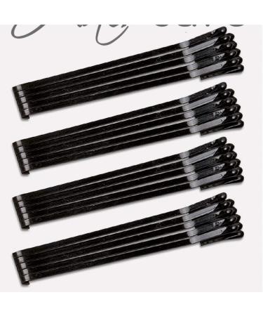 Hair terminals XL extra size (black)