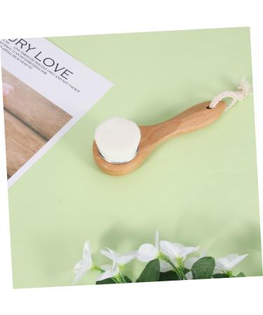 minkissy Facial Cleaning Brush Exfoliating Facial Brush Skin Cleaning Scrub Brush Pore Scrub Face Cleanser Facial Cleansing Brush Beech Face Brush Cleasing Milk Pores Bamboo 1pc - Buy Online on SooperMarket.com