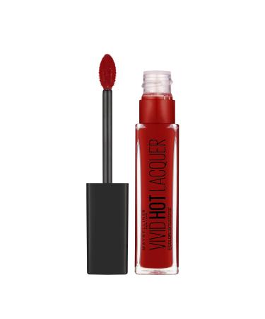 Maybelline New York Color Sensational Vivid Hot Laquer Lippenstift Number 70 So Hot 1 Series Pack (1 x 7.7 ml) No. 70 So Hot 7.7 ml (1 Pack)