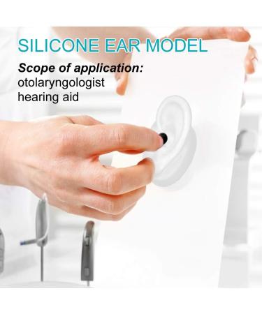 Silicone Ear Model - Realistic Artificial Ear for Hearing Aids Display & Ear Impression Exercise (Left Ear) - International Shipping - Buy Online on SooperMarket.com