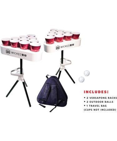 Versapong Portable Beer Pong Table with Carry Case & Balls - Buy Online on SooperMarket.com