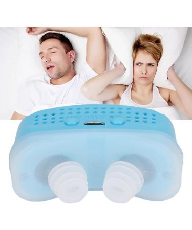 Snoring Solution Device for Easy Breathing - Travel-Friendly Snore Reducing Aid (Blue) - Buy Online on SooperMarket.com