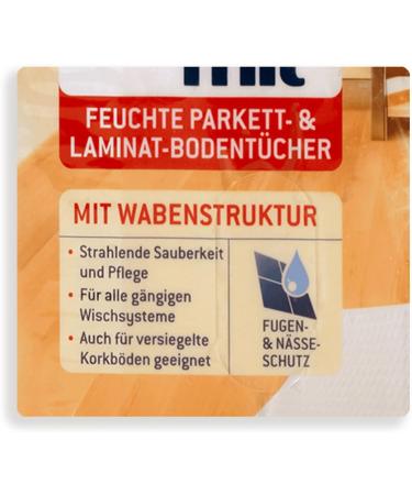 15 Gently Perfumed Wet Wipes for Parquet & Laminate - Set of 3 for Effortless Cleaning | International Shipping - Buy Online on SooperMarket.com