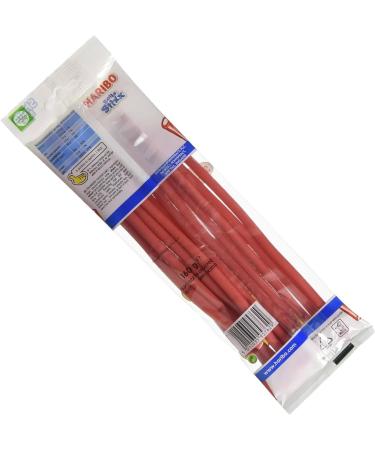 Balla Stixx Strawberry Gummy Chew Sweets Long Laces 140g - 1x Share Bag - Buy Online on SooperMarket.com