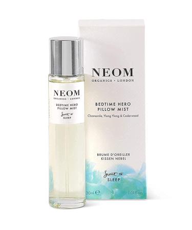 NEOM Bedtime Hero Pillow Mist 30ml | Chamomile & Ylang Ylang | Fruity Fresh Fragrance | Relax for Sleep