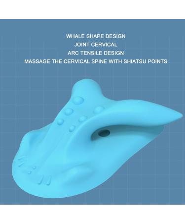 Neck & Shoulder Tension Relief: Cervical Traction Cushion & Chiropractic Relaxation Device | Improve Spine Alignment - Buy Online on SooperMarket.com
