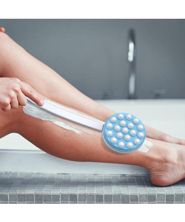 Buy Back Lotion Applicator & Massager - Long Handle Handheld Body Lotion Applicator Brush for Effortless Self-Application | International Shipping Available - Buy Online on SooperMarket.com