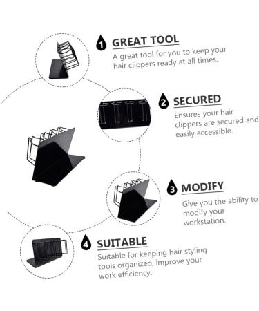 Didiseaon Hairdressing Tool Organizer - Wall-Mounted Clipper Tray & Beard Trimming Catcher for Salons & Home Use - Buy Online on SooperMarket.com