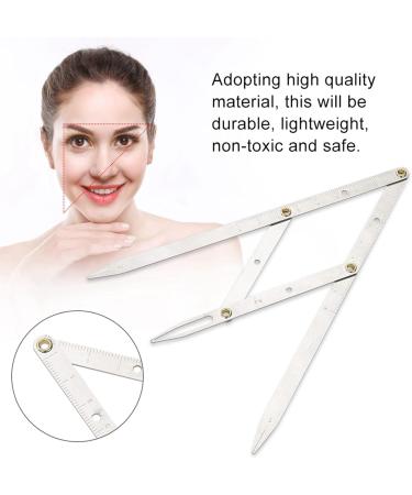 Golden Ratio Calipers Makeup Caliper Three Point Positioning Balance Ruler Eyebrow Measure Ruler Permanent Makeup Measuring Tool - Buy Online on SooperMarket.com