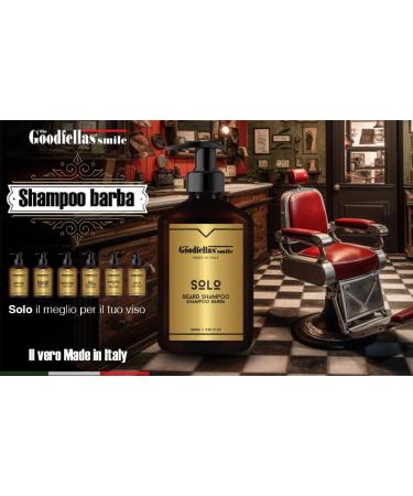 Goodfellas Nourishing Beard Shampoo 250ml - Made in Italy | Sandalwood & Mandarin | International Shipping - Buy Online on SooperMarket.com