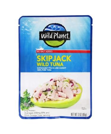 Wild Planet Skipjack Wild Tuna 3 oz (85 g)