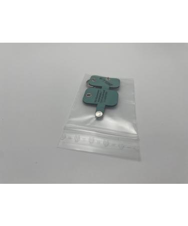 Custom Engraved Copter Farm Dog Collar Accessories | Art & Real Leather Bags | Turquoise Rectangle Design - Buy Online on SooperMarket.com