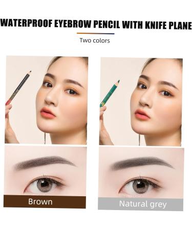 Mikinona 12pcs Lip Liner Eyeliner Makeup Lipliner Eyebrow Pencil Makeup Accessory Lipliner Pencil Wooden - Buy Online on SooperMarket.com