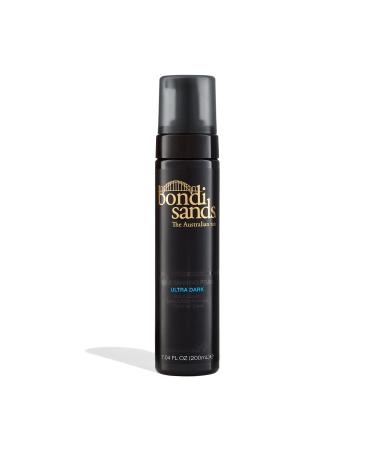 Bondi Sands Ultra Dark Self-Tanning Foam - Lightweight Buildable Formula Gives a Sun-Kissed Glow for a Flawless Finish Enriched with Aloe Vera Vegan + Cruelty Free Coconut Scent - 200 mL/7.04 Oz Very Dark 200 ml (Pack of 1)