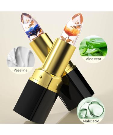 Paminify Jelly Flower Lipstick Set - PH Temperature Color Changing Tinted Lip Balm Trio - Buy Online on SooperMarket.com