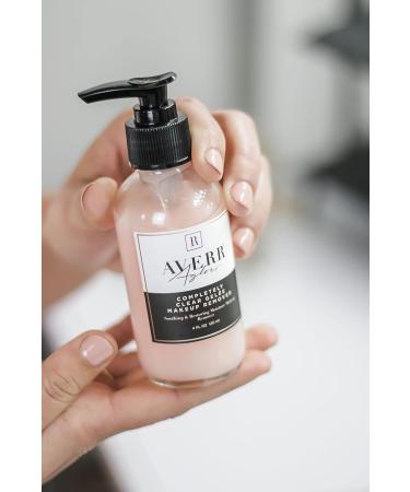 Averr Aglow Completely Clear Gele Makeup Remover - Natural Plant Based Facial Cleanser | Boost Collagen, Calm Skin & Remove Waterproof Makeup - Buy Online on SooperMarket.com
