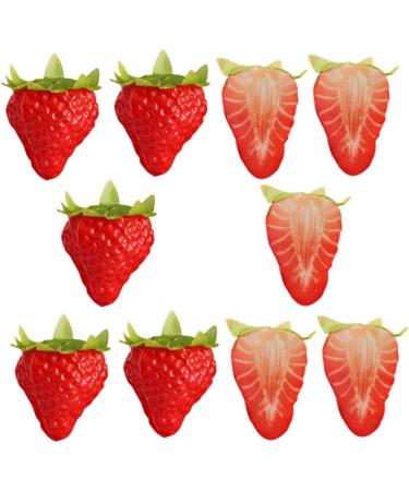 Alipis Fruit Decor 40 Pcs Artificial Strawberry Fruit Home Decor Strawberries Fake Strawberry Lifelike Strawberry Cute Strawberry Stuff Strawberry Birthday Decorations Pvc Props Window As Shownx4pcs 4.00X3.00X3.00CMx4pcs - Buy Online on SooperMarket.com