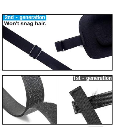 FCAROLYN 3D Eye Patch - 2nd Gen, Left Eye, Black - Buy Online on SooperMarket.com