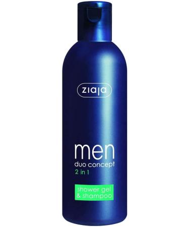 Ziaja Men 2 In 1 Shower Gel & Shampoo 300Ml - Buy Online on SooperMarket.com