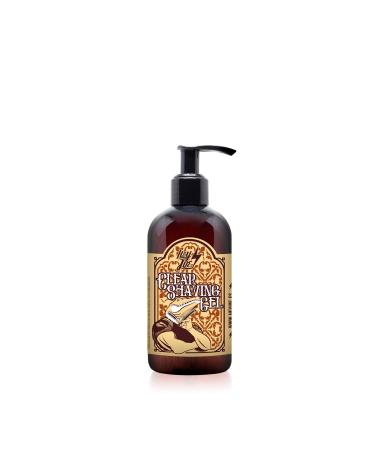 HEY JOE! Clear Shaving Gel | Transparent Shaving Gel for Men Without Foam with Aloe Vera and Pro-Vitamin B5-250 ml