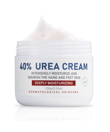 Urea Foot Cream Urea Cream for Feet Urea Foot Cream 40 Percent Foot Cream for Cracked Heels and Dry Skin Deep Moisturizing Callus Remover Nourishes Soften For Feet Knees Hand