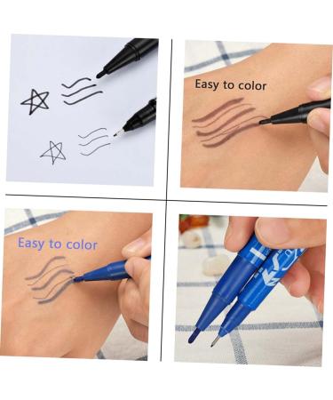 DRESSOOS Eraser Pen Kit Marker Permanent Microblading Eyebrow Makeup Wmtz_ Ruler for Ladies Oil medium As Shown - Buy Online on SooperMarket.com